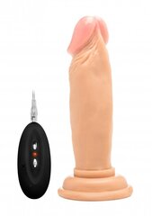 Vibreeriv peenise imitaator RealRock Vibrating Realistic Cock, 15 cm hind ja info | Dildod | kaup24.ee