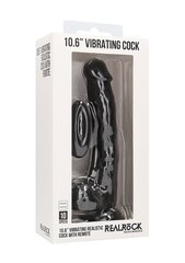 Vibreeriv peenise imitaator RealRock Vibrating Realistic Cock, 27 cm hind ja info | Dildod | kaup24.ee