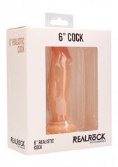Peenise imitaator RealRock Realistic Cock, 15 cm hind ja info | Dildod | kaup24.ee