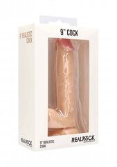 RealRock фаллоимитатор Realistic Cock With Scrotum, 23.5 см цена и информация | Фаллоимитаторы | kaup24.ee