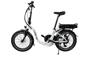 Электрический складной велосипед Blaupunkt Clara 400 20", белый цена и информация | Электровелосипеды | kaup24.ee