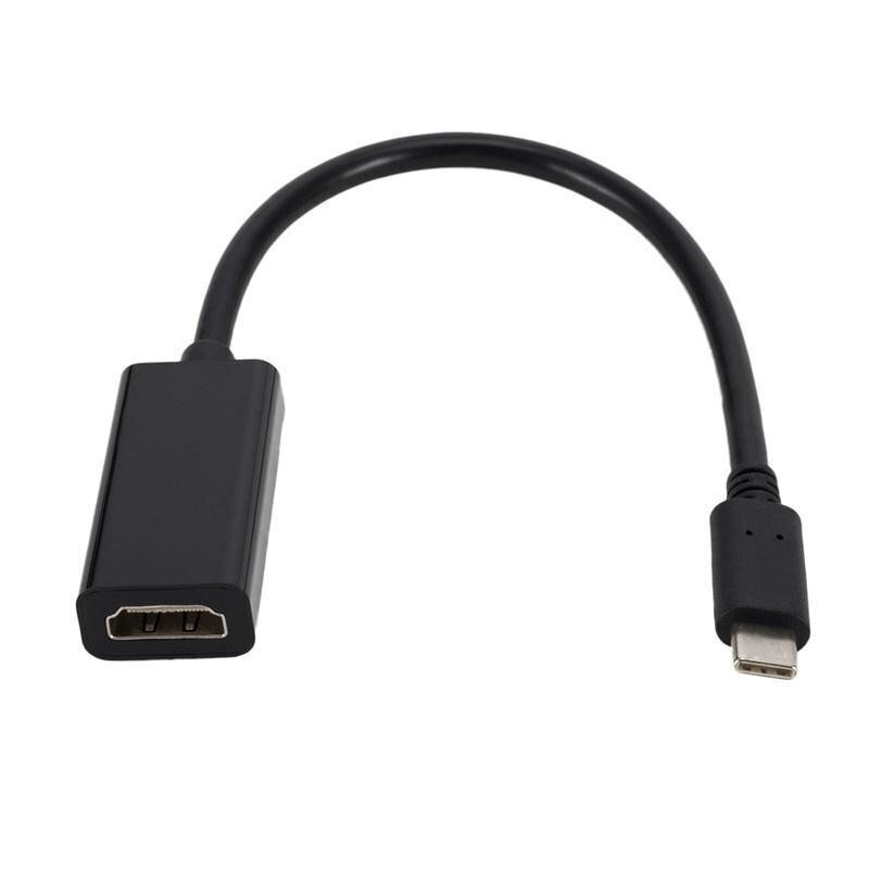 Hallo Type-C to HDMI 4K adapter hind ja info | USB jagajad, adapterid | kaup24.ee