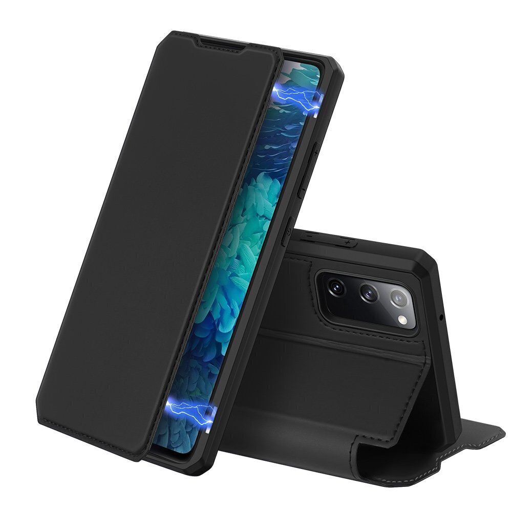 Telefoniümbris Dux Ducis Skin X Bookcase, telefonile Samsung Galaxy S20 FE 5G, must hind ja info | Telefoni kaaned, ümbrised | kaup24.ee