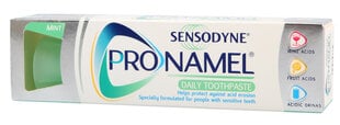 Hambapasta Sensodyne ProNamel Mint 75 ml цена и информация | Для ухода за зубами | kaup24.ee