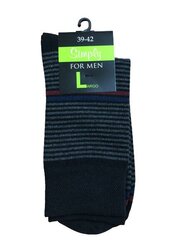 Мужские носки в полоску (Черные) цена и информация | Мужские носки | kaup24.ee