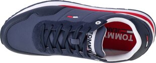 Спортивные ботинки мужские Tommy Hilfiger Jeans Lifestyle Mix Runner EM0EM00578, синие цена и информация | Кроссовки для мужчин | kaup24.ee