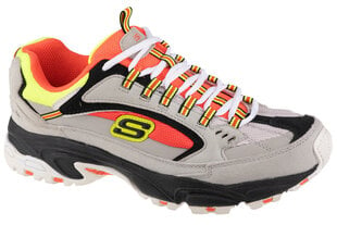 Meeste spordijalatsid Skechers Stamina-Cutback 51286, hall hind ja info | Spordi- ja vabaajajalatsid meestele | kaup24.ee