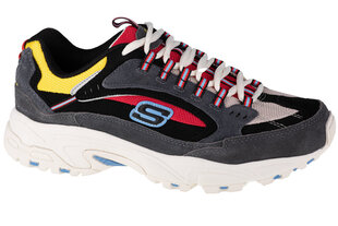 Meeste spordijalatsid Skechers Stamina Cutback 51286, hall hind ja info | Spordi- ja vabaajajalatsid meestele | kaup24.ee