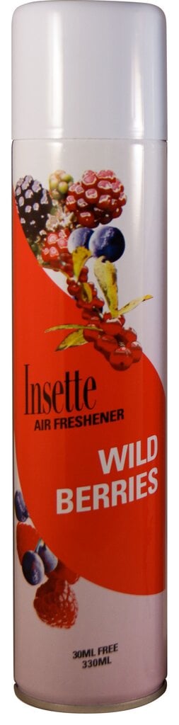 INSETTE 2in1 Wild Berries 300 ml / Õhuvärskendaja цена и информация | Õhuvärskendajad | kaup24.ee