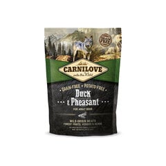 Carnilove Duck & Pheasant for Adult koeratoit 1,5 kg hind ja info | Kuivtoit koertele | kaup24.ee