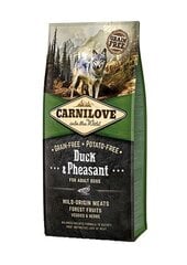 Carnilove Duck & Pheasant for Adult koeratoit 12 kg hind ja info | Kuivtoit koertele | kaup24.ee