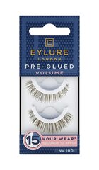 Kunstripsmed Eylure Volume 100 Pre-Glued hind ja info | Kunstripsmed, ripsmekoolutajad | kaup24.ee