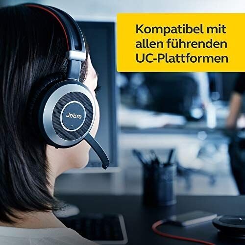 Jabra Evolve 80 MS 7899-823-189 hind ja info | Kõrvaklapid | kaup24.ee