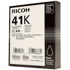 Geelkassett RICOH HY GC41K, must hind ja info | Tindiprinteri kassetid | kaup24.ee