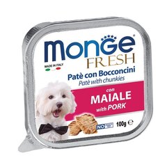 Monge Fresh pasteet sealihatükkidega, täiskasvanud koertele 100g цена и информация | Консервы для собак | kaup24.ee