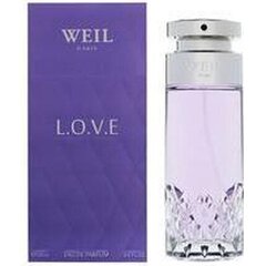 Parfüümvesi Weil L.O.V.E EDP naistele 100 ml hind ja info | Naiste parfüümid | kaup24.ee