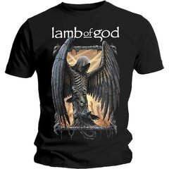 Мужская футболка Lamb Of God с короткими рукавами цена и информация | Meeste T-särgid | kaup24.ee