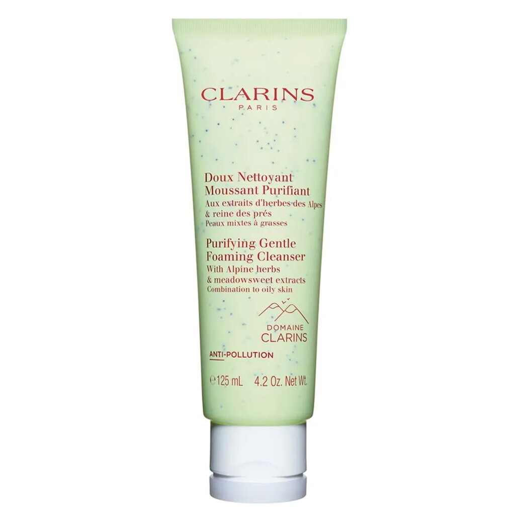 Puhastav näopesuvahend rasusele nahale Clarins Purifying 125 ml цена и информация | Näopuhastusvahendid | kaup24.ee