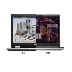 Dell Precision 7550 FHD i7-10750H 16GB 512GB T1000 цена и информация | Записные книжки | kaup24.ee