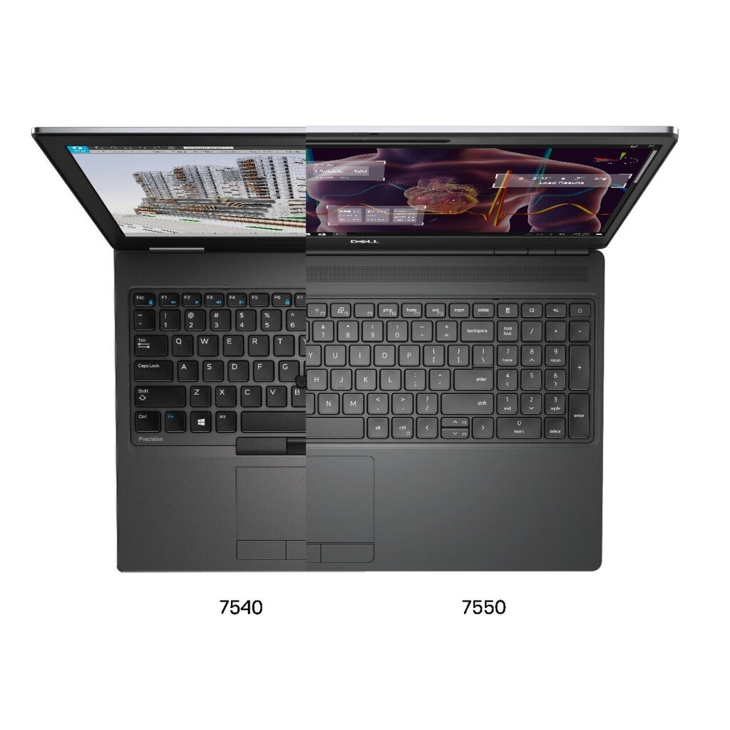 Dell Precision 7550 FHD i7-10750H 32GB 1TB T1000 цена и информация | Sülearvutid | kaup24.ee