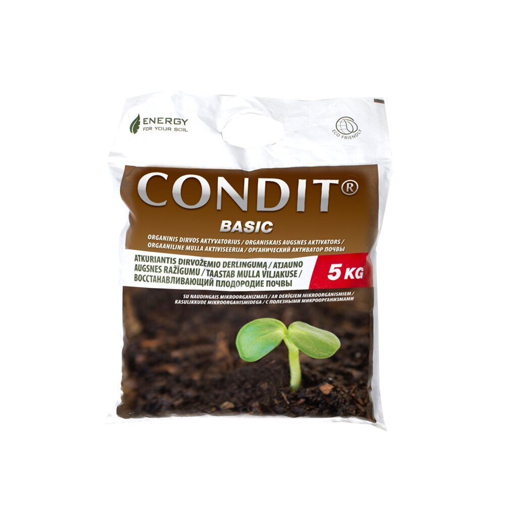 Orgaaniline mulla aktiviseerija CONDIT® Basic, 5 kg hind ja info | Kuivväetised | kaup24.ee