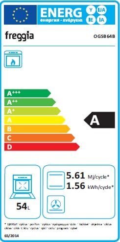 Freggia OGSB64B hind ja info | Ahjud | kaup24.ee