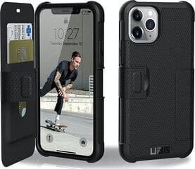 Чехол Urban Armor Gear Metropolis для iPhone 11 Pro, черный цена и информация | Чехлы для телефонов | kaup24.ee