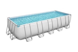 Каркасный бассейн с фильтром Bestway Power Steel 640 x 274 x 132 см, с фильтром цена и информация | Бассейны | kaup24.ee