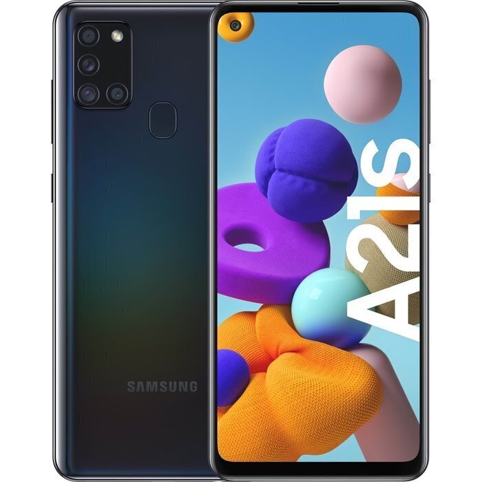 Samsung Galaxy A21s, 128 GB, Dual SIM, Black цена и информация | Telefonid | kaup24.ee