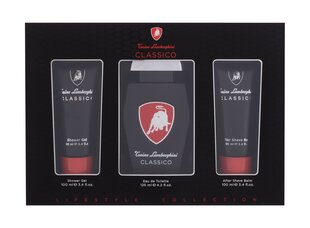 Komplekt Tonino Lamborghini Classico: EDT meestele 125 ml + dušigeel 100 ml + raseerimisjärgne palsam 100 ml hind ja info | Meeste parfüümid | kaup24.ee