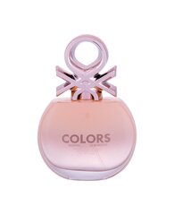 Tualettvesi Benetton Colors Rose EDT naistele, 80 ml hind ja info | Benetton Kosmeetika, parfüümid | kaup24.ee