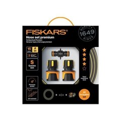 Fiskars набор поливочных шлангов Premium, 9 мм, 15 м цена и информация | Оборудование для полива | kaup24.ee