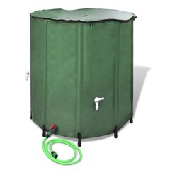 Складной резервуар для дождевой воды 750 л цена и информация | Оборудование для полива | kaup24.ee