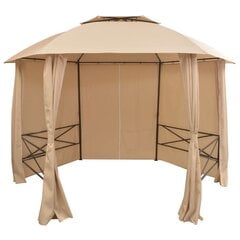 Уличная палатка с занавесками, 360x265 см цена и информация | Беседки, навесы, тенты | kaup24.ee