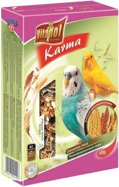 Vitapol Täisväärtuslik toit papagoidele 500g hind ja info | Linnutoidud | kaup24.ee