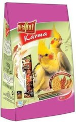 Vitapol täissööt papagoi nümfidele 500g цена и информация | Корм для птиц | kaup24.ee