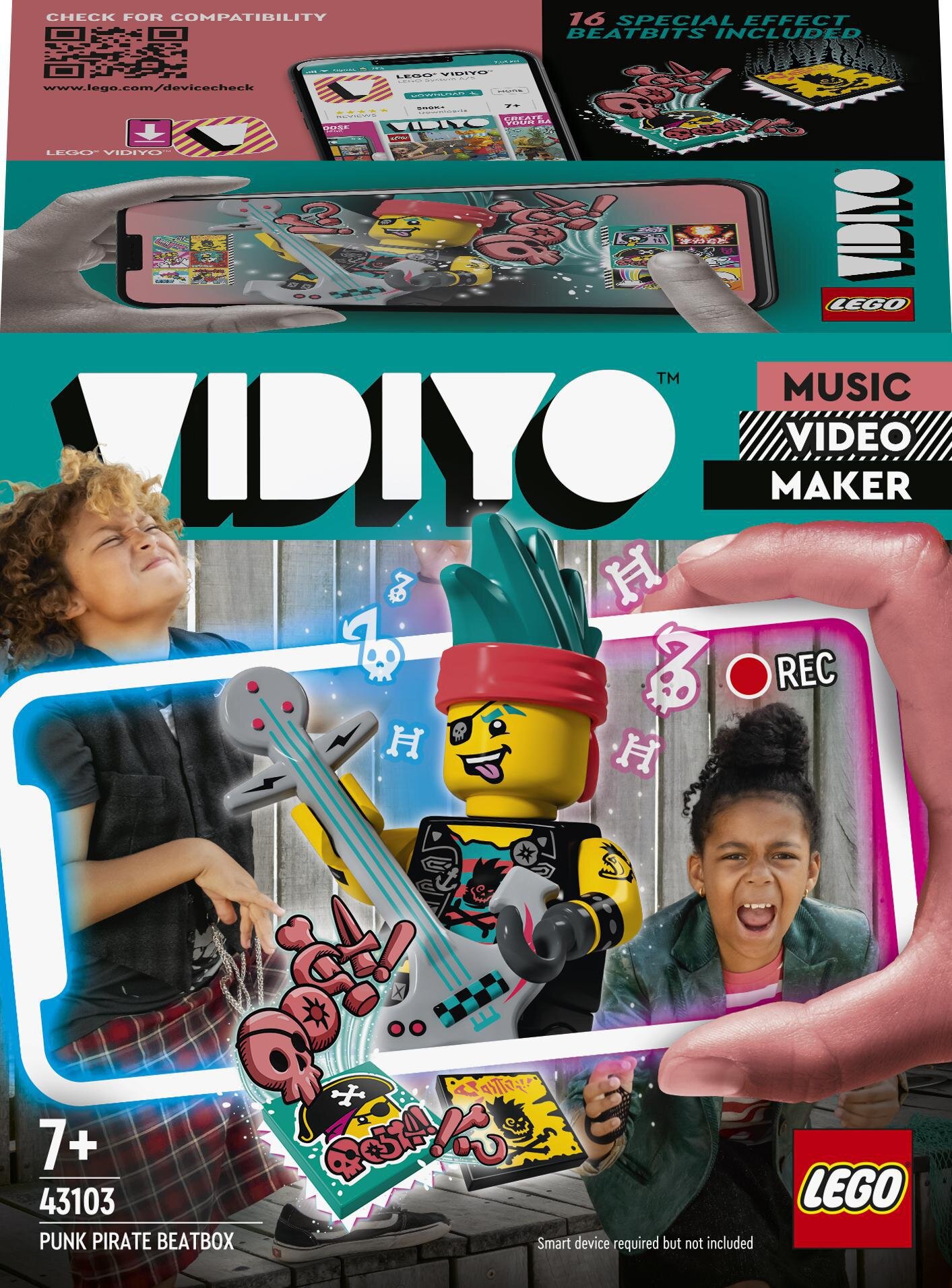 43103 LEGO® VIDIYO Punk Pirate BeatBox Цена | Kaup24.Ee