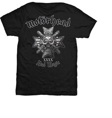 Мужская футболка Motorhead с короткими рукавами цена и информация | Meeste T-särgid | kaup24.ee