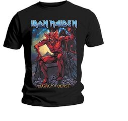 Meeste lühikeste varrukatega T-särk Iron Maiden цена и информация | Мужские футболки | kaup24.ee