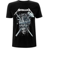 Мужская футболка Metallica с короткими рукавами цена и информация | Meeste T-särgid | kaup24.ee