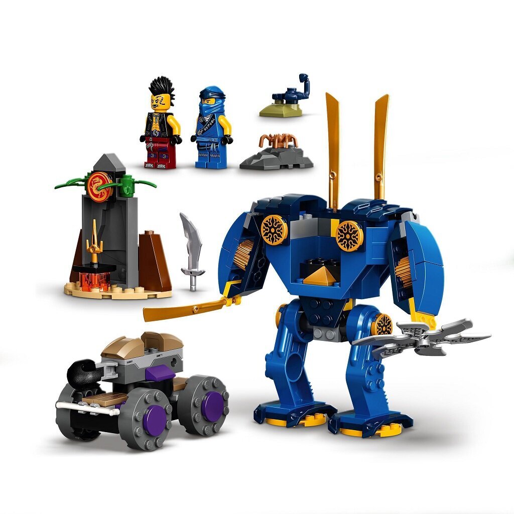 71740 LEGO® NINJAGO Jay elektrirobot цена и информация | Klotsid ja konstruktorid | kaup24.ee