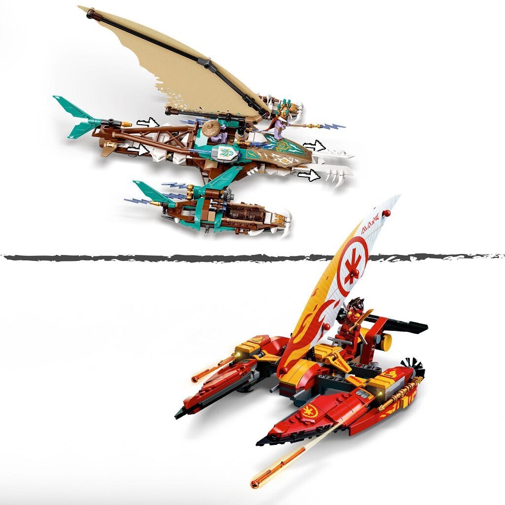 71748 LEGO® NINJAGO Katamaraani merelahing hind ja info | Klotsid ja konstruktorid | kaup24.ee