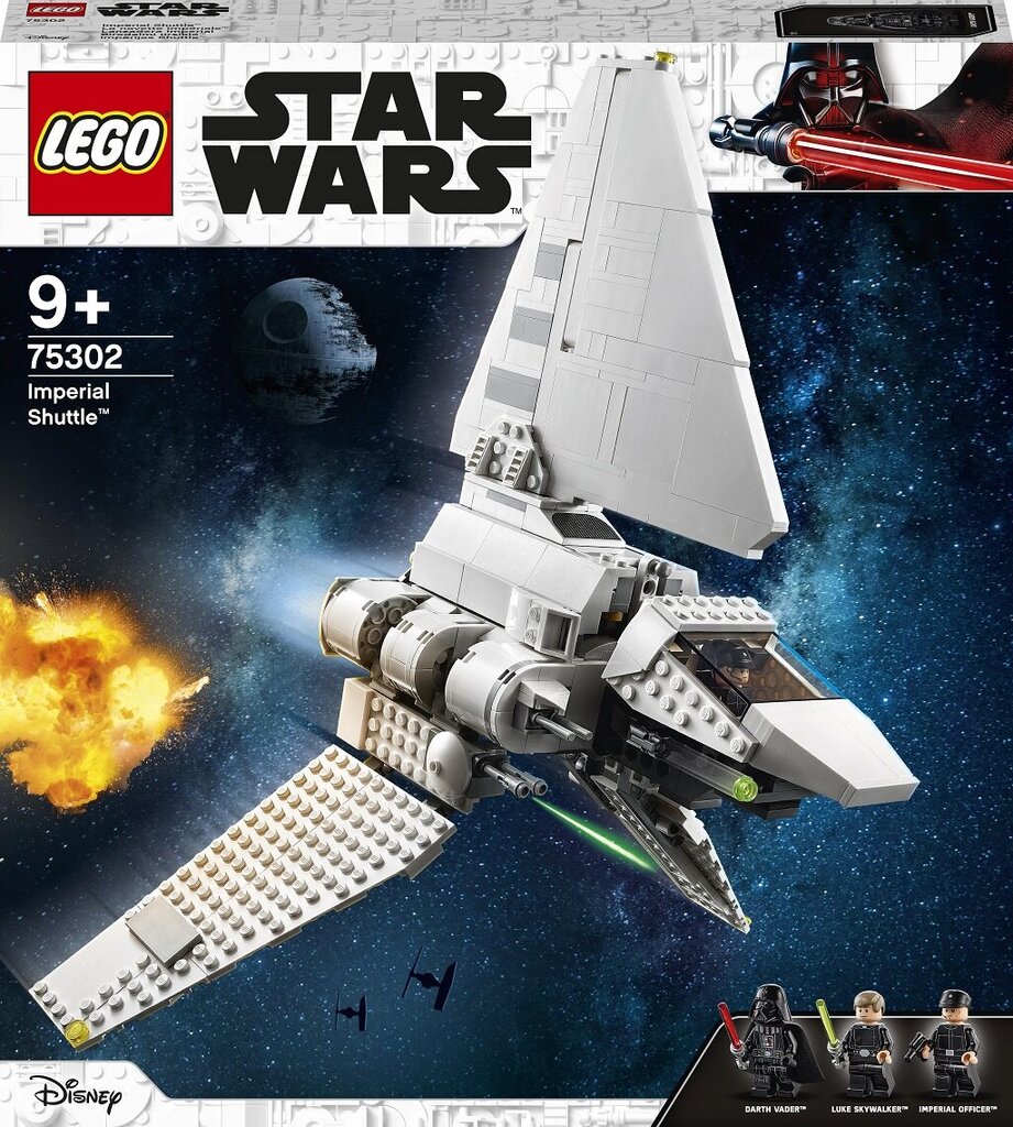 75302 LEGO® Star Wars Keiserlik kosmoselaev hind ja info | Klotsid ja konstruktorid | kaup24.ee