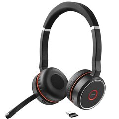 Jabra Evolve 75 Stereo UC&Link 370SMEAP/EM SME 100-98510000-99 hind ja info | Kõrvaklapid | kaup24.ee