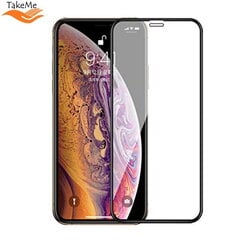 Защитное стекло TakeMe HARD Ceramic Full Surface Screen Protector для Apple iPhone SE (2020) / 7 / 8, белый цвет цена и информация | Защитные пленки для телефонов | kaup24.ee