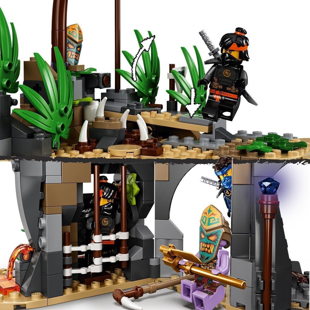 71747 LEGO® NINJAGO Hooldaja küla цена и информация | Klotsid ja konstruktorid | kaup24.ee