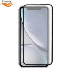 TakeMe HARD Ceramic Полной повверхностю защитное стекло для Apple iPhone 11 Pro Max / iPhone XS Max Черный цена и информация | Защитные пленки для телефонов | kaup24.ee