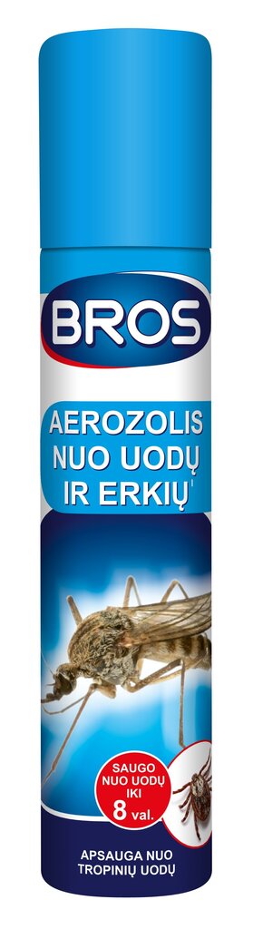 Sääse- ja puugitõrje vahend Bros, 90 ml цена и информация | Sääsetõrje- ja puugitõrjevahendid | kaup24.ee