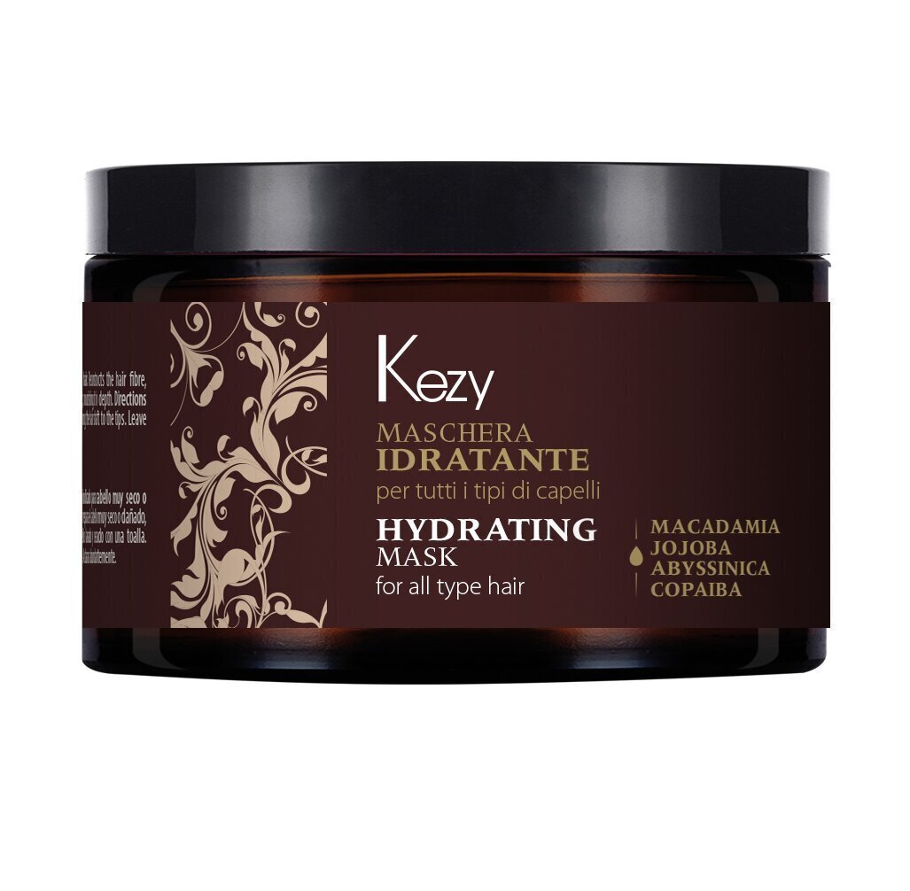 Kezy Incredible Oil Hydrating Juuksemask 250 ml цена и информация | Maskid, õlid, seerumid | kaup24.ee