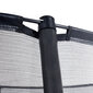 Batuut EXIT Dynamic turvavõrguga, ø427 cm, must hind ja info | Batuudid ja batuudi varuosad | kaup24.ee